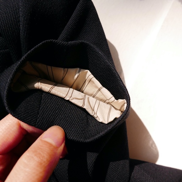 Theory Navy Wool Blazer - Picture 7 of 11